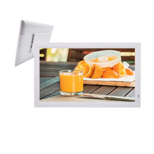 Large 15.6 18.5 21.5 23.6 Inch IPS LCD Screen Digital Photo Frame Clock Desktop Wall Mountable Slideshow LED Advertising Machine