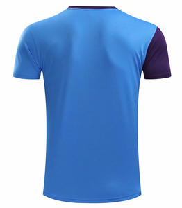 Magliette Professionali da Tennis da Tavolo per Uomo/Donna Personalizzate ad Asciugatura Rapida Maglia Sportiva per Badminton Pallavolo Corsa 100% Poliestere - Product Image 6