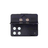Termómetro de interior con pantalla LCD grande, práctico monitor de temperatura, indicador de confort del aire, reloj digital de escritorio para el hogar