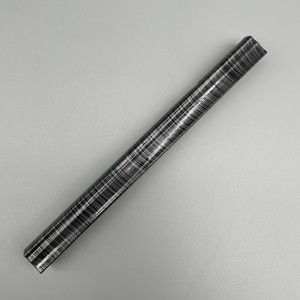 Mezuzah étui en aluminium pour filles, Design brillant noir, facile à peler et à coller, porte Judaica, à défilement, 1 pièce - Product Image 4