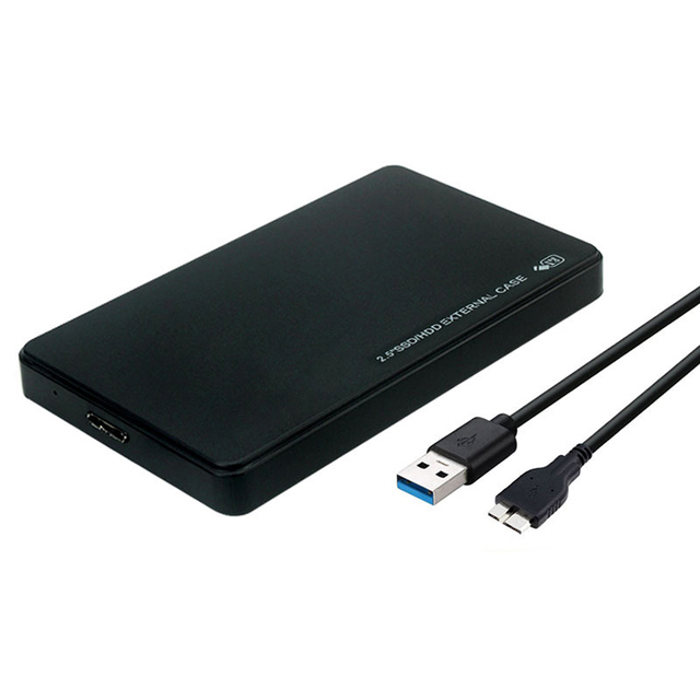 D2657 2.5 Inch Enclosure External Case USB 3.0 SATA HDD SSD Caddy Hard Drive Case