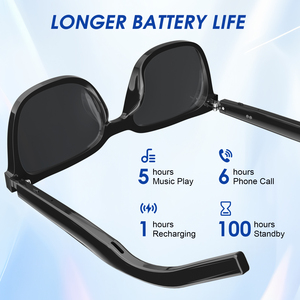 Gafas Inteligentes Bluetooth M10 Pro B para Ray Ban, Gafas de Sol Polarizadas para Exteriores con Protección UV400, Meta 55+55mAh, Moda para Hombre/Mujer - Product Image 2