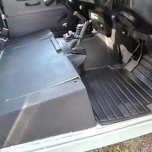 Tapis de voiture avec tapis de siège, tapis de console centrale, tapis de sol pour Land Rover Defender 90&110 TDi300 TD5 Antidérapant - Product Image 2