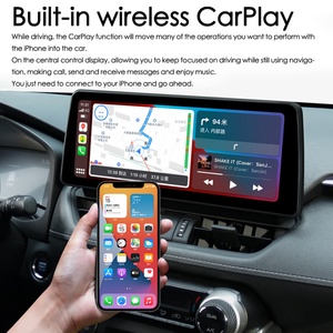 Pantalla Android 13 de 12.3 Pulgadas para Toyota RAV4 Prime XSE 2021 2022, Reproductor Multimedia para Auto, GPS, Navegación, Radio, Carplay, Unidad Principal - Product Image 5