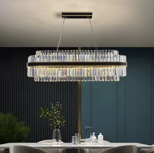 2024 NEW Pendant Light Round Transparent Modern Black Lustre Cristal <b>Crystal</b> <b>Chandelier</b> for Living Room - Product Image 5