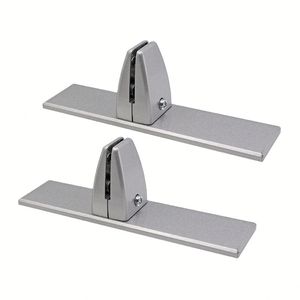 Supports de fixation pour verre, clips réglables en acier inoxydable pour balustrade d'escalier - Product Image 1