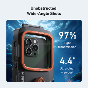 <span class=keywords><strong>TELESIN</strong></span> 2025 Nuevo Estuche Impermeable Recargable para Teléfono de 20m/65 pies para Snorkel, con Mango de Fotografía y Carga para Buceo - Product Image 5