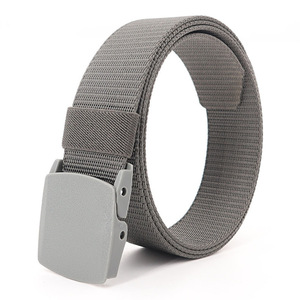 <span class=keywords><strong>Ceinture</strong></span> de sangle en toile légère personnalisée de 1.5 pouces pour hommes pour les loisirs de plein air boucle en plastique nylon résistant à l'usure produit de vente - Product Image 6