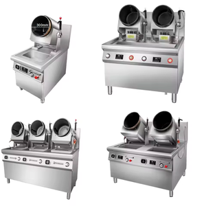 เครื่องทำอาหารอัตโนมัติแบบหมุน Semikron สำหรับผัดข้าวผัด ผัดอาหาร หม้อหุงข้าวแบบหมุน - Product Image 4