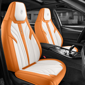 Vente directe de housse de siège de voiture de haute qualité en cuir PU imperméable résistant à l'usure avec fonction de massage - Product Image 5