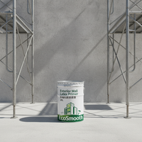 Enduit de base latex écologique premium résistant aux alcalis (VOC 80g/L) pour murs extérieurs rugueux, en fût de 20kg