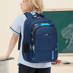 Profesional personalizado de alta calidad suave mochila escolar nuevo diseño de moda impermeable adolescente papelería bolsa para niños niñas - Product Image 4