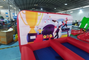 2025 Hot <strong>Sale</strong> Double lane Inflatable <strong>Bowling</strong> <strong>Alley</strong> Ten Pin <strong>Bowling</strong> Game - Product Image 3