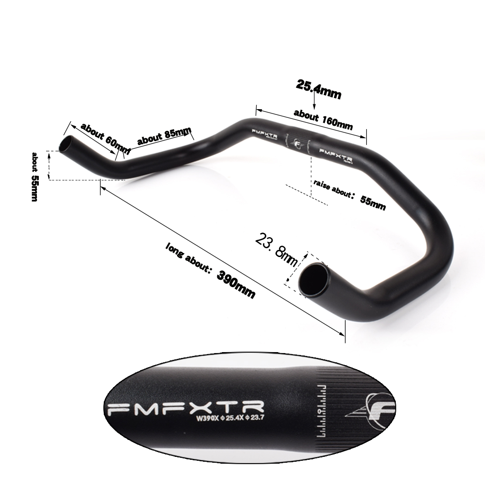 MTBハンドルバー4本 FMFXTR MTBロードバイクハンドルバー耐久性のあるブルホーン