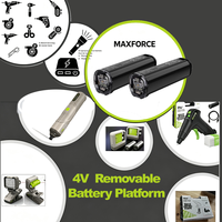 Mini Destornillador Inalámbrico Recargable de 4V 3.6V 3.7V con Batería de Iones de Litio Extraíble y Reemplazable, Herramienta Eléctrica para Bricolaje