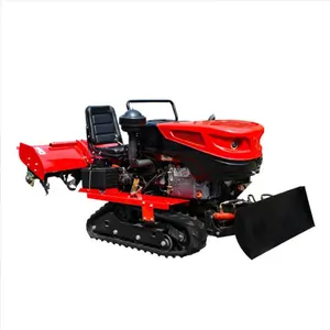 Mini Crawler Traktor 35 PS Diesel Farm Garden Rotary Pinne