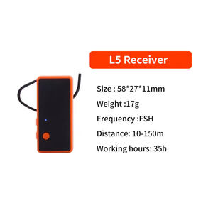 Système de guide audio professionnel Yingmi L5 avec talkie-walkie portable à crochet d'oreille, résistant à l'eau IPX-1, pour musées, portée 150m, certifié CE - Product Image 5