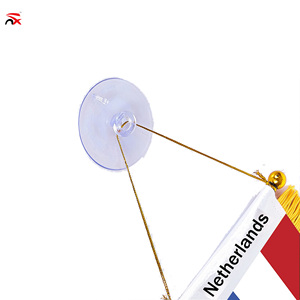 Drapeau suspendu des Pays-Bas à vendre, décoration de rétroviseur de <span class=keywords><strong>voiture</strong></span>, drapeau suspendu national des Pays-Bas, drapeau de <span class=keywords><strong>voiture</strong></span> suspendu - Product Image 4