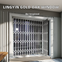 Grille de fenêtre coulissante moderne en alliage d'aluminium, design en fer forgé anti-effraction avec serrure, barres de sécurité en acier inoxydable pour fenêtres