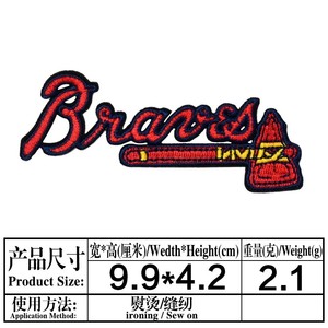 Parches Bordados con el Logotipo <span class=keywords><strong>de</strong></span> Equipos <span class=keywords><strong>de</strong></span> la Major League Baseball para Ropa, <span class=keywords><strong>Gorras</strong></span>, Chaquetas, Mochilas, Accesorios Personalizados para Fanáticos del Deporte - Product Image 3