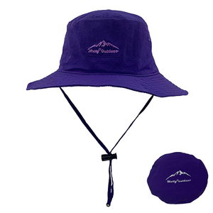 Gorra de playa de golf de poliéster de secado rápido con logotipo personalizado OEM unisex - Product Image 1