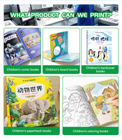 Service d'impression personnalisée à la demande de livres cartonnés pour enfants, impression de livres d'histoires pour enfants