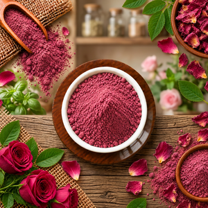 Polvo de Pétalos de Rosa de Grado Alimenticio, Extracto Floral Rojo Natural en Polvo Fino, Ingrediente para Alimentos, Bebidas y Aplicaciones de Alimentos Saludables - Product Image 2