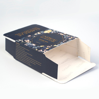Boîte d'emballage en carton pliable avec logo personnalisé pour les soins de la peau, boîte en papier pour lotion pour le visage, crème cosmétique, vente en gros