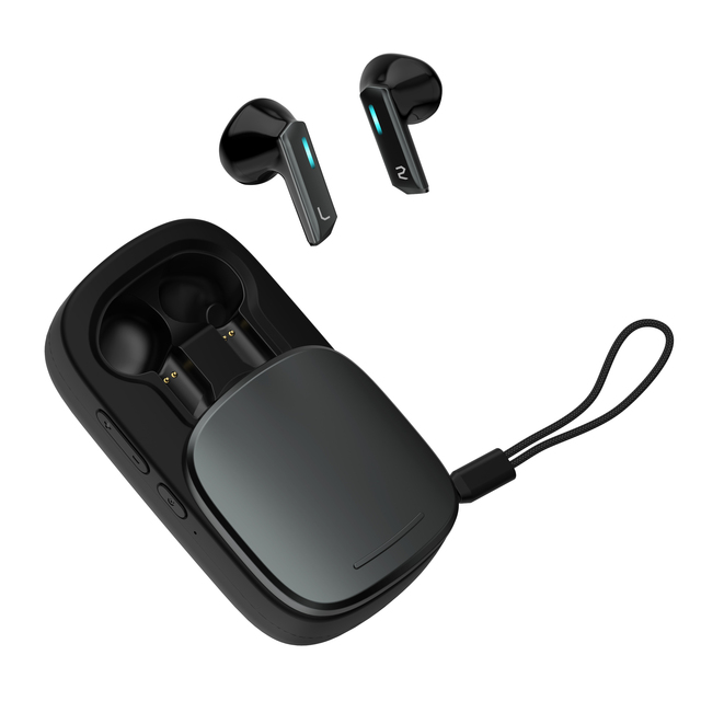 2 in 1 Outdoor Portable Mini Stereo Sound Wireless Speaker With TWS Earbuds