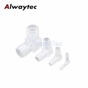Accesorios de codo de púas de PP de plástico en forma de L de 90 grados, lengüeta reductora para manguera, accesorios de tubería iguales, lengüeta suave para manguera de 2 vías - Product Image 2