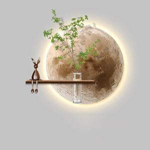 Peinture LED <span class=keywords><strong>de</strong></span> plantes hydroponiques, art mural moderne pour la maison et les restaurants, motif nature morte, sans cadre, grande taille 33"-40" - Product Image 5