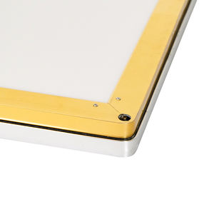 Letrero led para publicidad personalizable, caja de luz trasera de aluminio plateado, señal de venta al por menor - Product Image 3