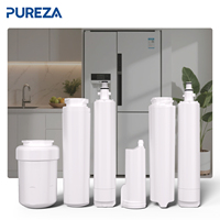Filtro de Agua para Refrigerador con Bloque de Carbón NSF, Filtración de Plástico, Compatible con SAM-SUNG, SUB-ZERO y Whirlpool, Reduce Contaminantes Domésticos