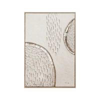Homco Vente en gros Toile murale décorative Peinture murale moderne pour la décoration de la maison et du bureau Art mural abstrait Peint à la main avec des formes