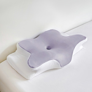 Cuscino in Memory Foam a Forma di Farfalla per Protezione Cervicale, Traspirante, a Lento Ritorno, per Adulti, Design Leggero per Dormire di Lato - Product Image 3