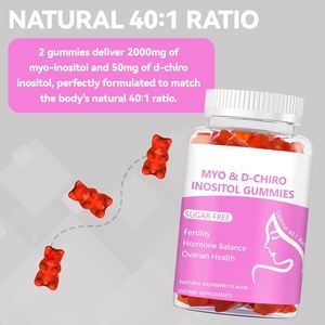 ไบโอเฮลธ์ จีเอ็มพี ฮาลาล รับผลิตแบบ OEM วิตามินอินอซิทอลแบบกัมมี่ ปราศจากน้ำตาล มีโอ-อินอซิทอล และ ดี-ไคโร อินอซิทอล อัตราส่วน 40:1 อาหารเสริมสำหรับผู้หญิง - Product Image 5