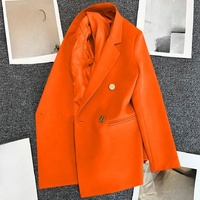 Vente en gros – Nouvelle collection printemps-automne – Manteau décontracté pour femme style coréen, couleur bonbon, coupe ajustée, inspiré des célébrités d'Internet