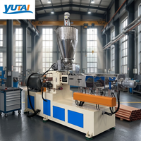 Granulateurs à double vis Youtai pour extrusion plastique, série haute efficacité pour le traitement du PE/PP/HDPE, 75 kW, 380 V