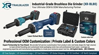 Meuleuse industrielle sans fil 21V sans balais, 25000 tr/min, haute vitesse, à long cou, électrique, à vitesse variable, pour le travail des métaux et la réparation de moules