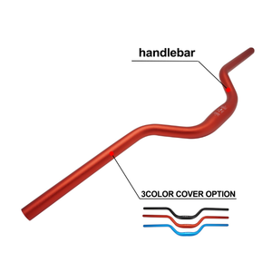 7075 Aluminum <strong>Riser</strong> Handlebar for SUR-RON Light Bee <strong>X</strong>/S, 31.8mm Clamp Bar for SEGWAY X160/X260 Upgrade - Product Image 2
