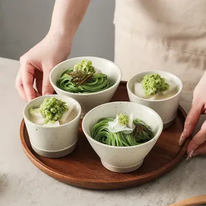 Tazón de Cerámica Japonés Retro, Tazón Creativo para Arroz, Tazón Pequeño para Postre, Vajilla de Cerámica, Tazón para Sopa - Product Image 1