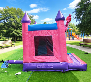 Combo de Tobogán y Brincolín Inflable Comercial, Castillo Inflable para Niños, <span class=keywords><strong>Jumper</strong></span>, Casa de Brinco, Alquiler para Fiestas - Product Image 6