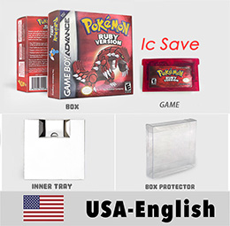 USA ruby cart box