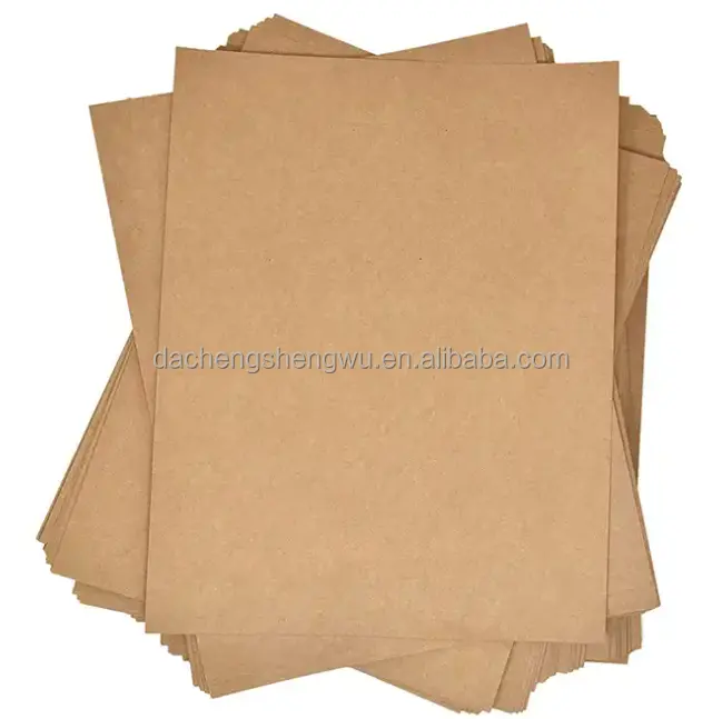 Papier kraft brun A4 80GSM pour les arts et l'artisanat, le dessin, les couvertures de livres et les sacs à main