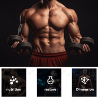 Poudre de protéines de lactosérum OEM ODM en marque privée pour hommes et femmes adultes, gain rapide de poids et de masse musculaire maigre, complément alimentaire halal pour la remise en forme, 1 kg