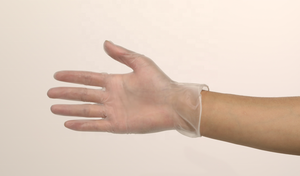 Guantes de examen de vinilo desechables de grado alimenticio, maquinaria industrial resistente al aceite, reparación, protección de trabajo - Product Image 2