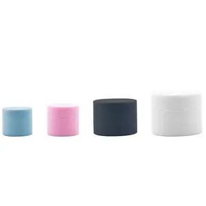 5g 15g 20g 30g 50g pot de Gel de cheveux vide soins personnels peut cosmétique visage crème pour les yeux pot en plastique couleur et Logo personnalisés