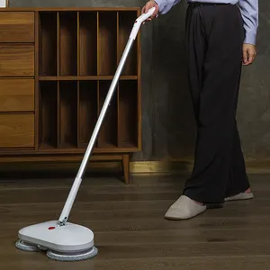 Kc certification BOOMJOY 2022 smart household cleaning trapeador spray mop microfiber electric spin mop with self cleaning