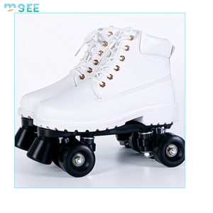 Seemore Luncur Roda Pu Materiaal Verhuur Skate <span class=keywords><strong>Roller</strong></span> Patines Groothandel Figuur Quad Skates Voor Kinderen Volwassenen Rolschaatsen - Product Image 6