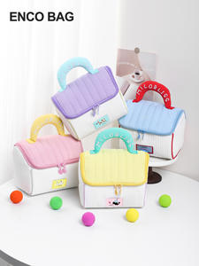 High-End Women Fashion <b>Cosmetic</b> Case Candy Pattern 20-35L Soft Handle Daily Use Travel Portable <b>Storage</b> Bag Zipper Closure Made - Product Image 2